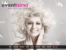 Tablet Screenshot of eventisimo.cz